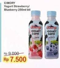 Promo Harga CIMORY Yogurt Drink Strawberry, Blueberry 250 ml - Indomaret
