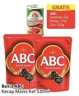 Promo Harga ABC Kecap Manis 520 ml - Alfamart