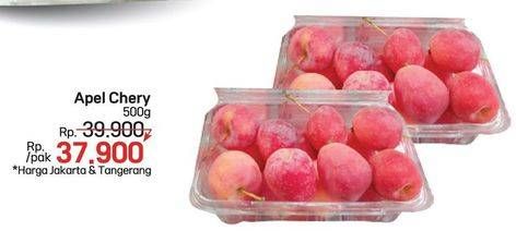 Promo Harga Apel Cherry per 500 gr - LotteMart
