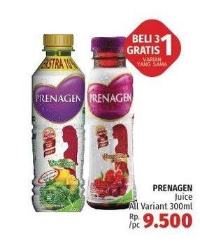 Promo Harga PRENAGEN Juice Ibu Hamil All Variants 300 ml - LotteMart