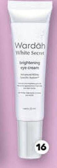 Promo Harga WARDAH White Secret Eye Cream 10 ml - Guardian