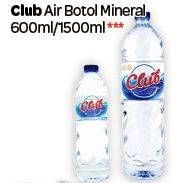 Promo Harga Air Mineral 600ml/1500ml  - Carrefour