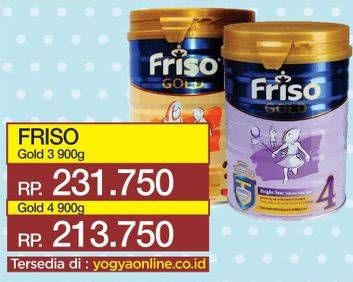 Promo Harga FRISO Gold 4 Susu Pertumbuhan 900 gr - Yogya