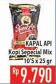 Promo Harga Kapal Api Kopi Bubuk Special Mix per 10 sachet 25 gr - Hypermart