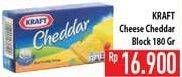 Promo Harga KRAFT Cheese Cheddar 180 gr - Hypermart