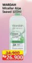 Promo Harga Wardah Natural Daily Seaweed Micellar Water 100 ml - Alfamart