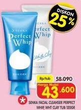 Promo Harga SENKA Perfect Whip/Perfect White Clay  - Superindo