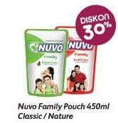 Promo Harga NUVO Body Wash Classic, Nature 450 ml - LotteMart