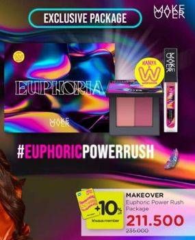Promo Harga Make Over Euphoric Power Rush Package  - Watsons