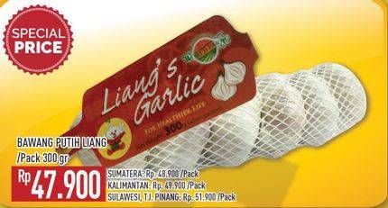 Promo Harga Bawang Putih Liang 300 gr - Hypermart