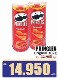 Promo Harga Pringles Potato Crisps Original 107 gr - Hari Hari