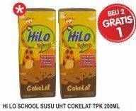 Promo Harga HILO Susu UHT School Chocolate 200 ml - Superindo