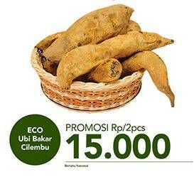 Promo Harga Ubi Bakar Cilembu per 2 pcs - Carrefour