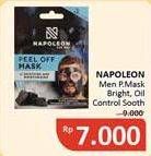 Promo Harga Napoleon Peel Off Mask Brightening, Oil Control, Soothing And Moisturizing 15 ml - Alfamidi