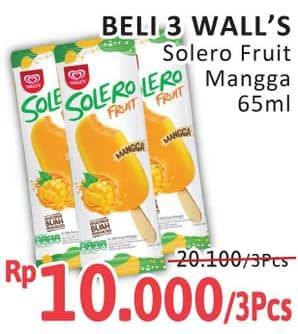 Promo Harga Walls Solero Mangga Vanila 64 ml - Alfamidi