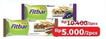 Promo Harga FITBAR Makanan Ringan Sehat Tiramisu Delight 22 gr - Alfamart