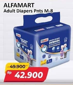 Promo Harga Alfamart Adult Diapers Pants M8 8 pcs - Alfamart