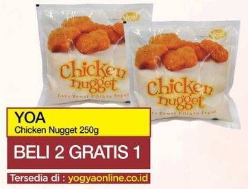 Promo Harga YOA Chicken Nugget 250 gr - Yogya