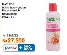 Promo Harga Natur-e Hand Body Lotion Daily Nourishing Revitalizing 245 ml - Indomaret