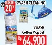 Promo Harga SWASH Cotton Mop Set  - Hypermart
