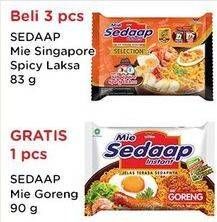 Promo Harga SEDAAP Mie Kuah Singapore Spicy Laksa 83 gr - Indomaret