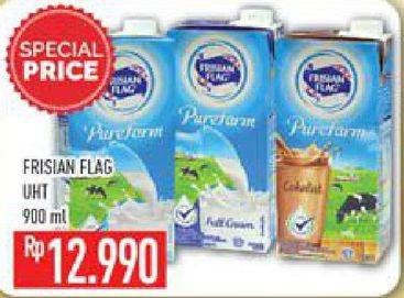 Promo Harga FRISIAN FLAG Susu UHT Purefarm 900 ml - Hypermart