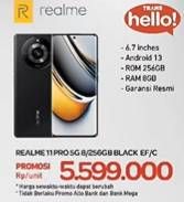 Promo Harga Realme 11 Pro 5G 8GB + 256GB  - Carrefour
