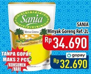 Promo Harga Sania Minyak Goreng 2000 ml - Hypermart