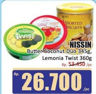 Promo Harga Nissin Cookies Lemonia Twist/Nissin Biscuits   - Hari Hari