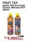 Promo Harga SOSRO Fruit Tea Apple, Blackcurrant, Freeze, Markisa 350 ml - Alfamart