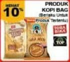 Promo Harga TOP COFFEE/ TORA BIKA Kopi Bag  - Giant