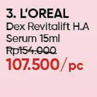 Promo Harga LOREAL Dex Revitalift Derma H/ Acid Serum 15 ml - Guardian