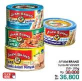 Promo Harga Ayam Brand Tuna All Variants 185 gr - LotteMart