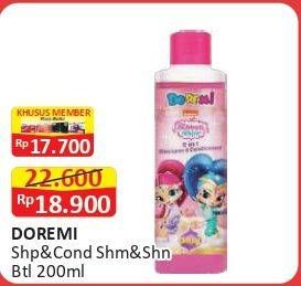 Promo Harga Doremi Kids Shampoo & Conditioner Shimmer Shine 200 ml - Alfamart