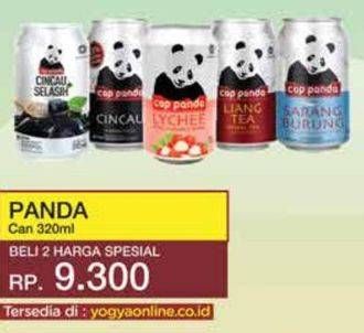 Promo Harga Cap Panda Minuman Kesehatan All Variants 310 ml - Yogya