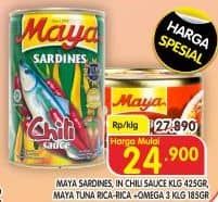 Promo Harga Maya Sardines/Tuna  - Superindo