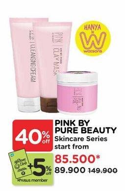 Promo Harga Pink By Pure Beauty Skin Care  - Watsons