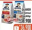 Promo Harga QUAKER Oatmeal Instant 800 gr - Hypermart