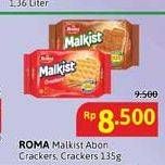 Promo Harga Roma Malkist Abon, Crackers 135 gr - Alfamidi