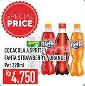 COCA COLA/ SPRITE/ FANTA Strawberry/Orange 390ml