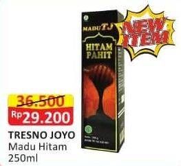 Promo Harga TRESNO JOYO Madu TJ HItam Pahit 250 gr - Alfamart