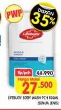 Promo Harga Lifebuoy Body Wash All Variants 800 ml - Superindo