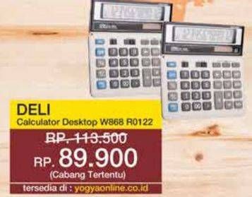 Promo Harga Deli Calculator W868  - Yogya