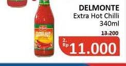 Promo Harga DEL MONTE Sauce Extra Hot Chilli 340 ml - Alfamidi