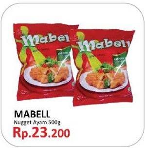 Promo Harga MABELL Nugget Ayam 500 gr - Yogya