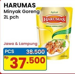 Promo Harga Harumas Minyak Goreng 2000 ml - Indomaret