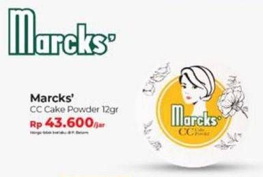 Promo Harga MARCKS CC Cake Powder 12 gr - Carrefour