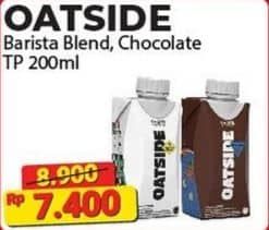 Promo Harga Oatside UHT Milk Barista Blend, Chocolate 200 ml - Alfamart