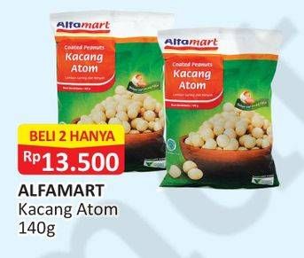 Promo Harga ALFAMART Kacang Atom per 2 pouch 140 gr - Alfamart