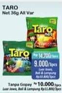 Promo Harga TARO Net All Variants per 3 bungkus 36 gr - Alfamart